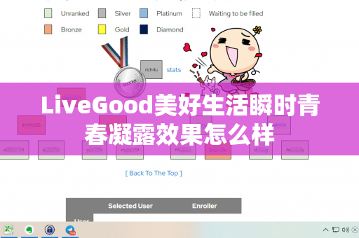 LiveGood美好生活瞬时青春凝露效果怎么样