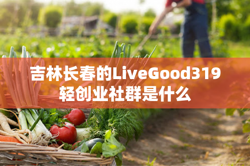 吉林长春的LiveGood319轻创业社群是什么